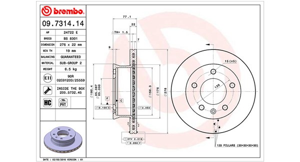 Brake Disc (360406032400)