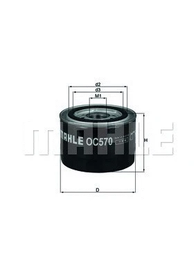 Oil Filter (154703551500)