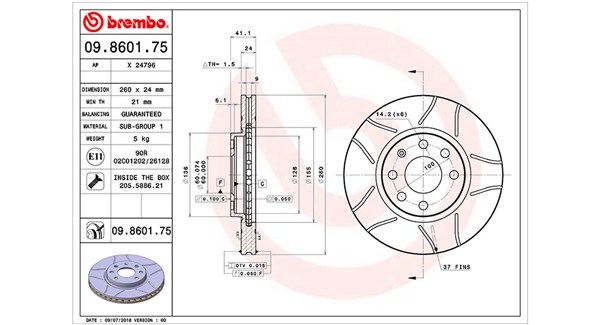 Brake Disc (360406039505)
