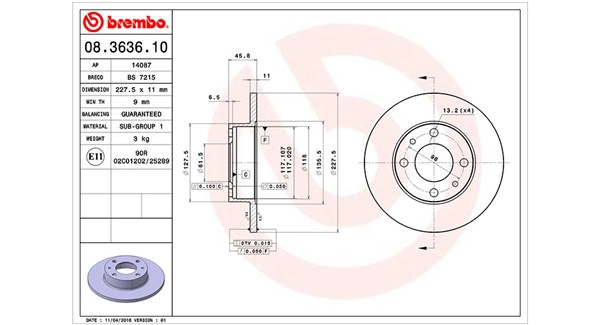 Brake Disc (360406020400)