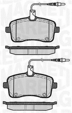 Brake Pad Set, disc brake (363916060376)