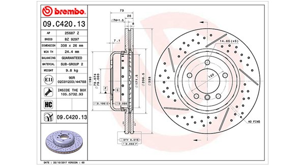 Brake Disc (360406132804)