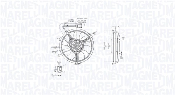 Fan, engine cooling (069422881010)