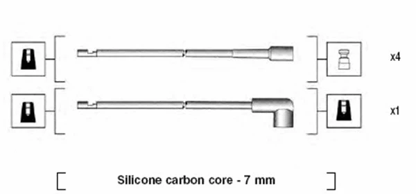 Ignition Cable Kit (941044110501)