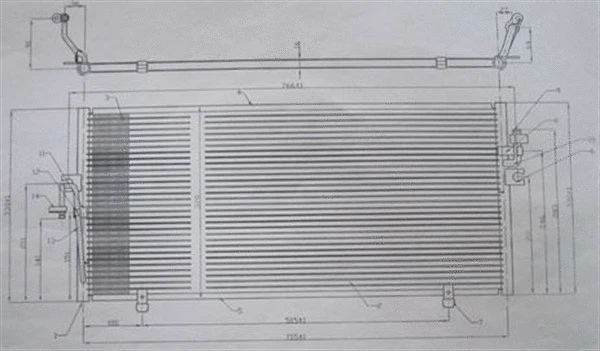 Condenser, air conditioning (359003221170)