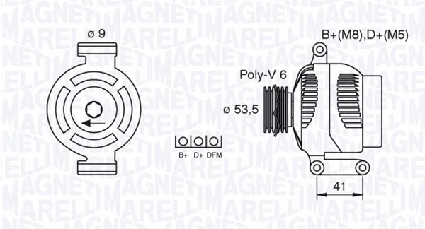 Alternator (063377495010)