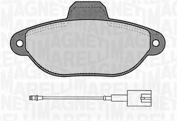 Brake Pad Set, disc brake (363916060454)