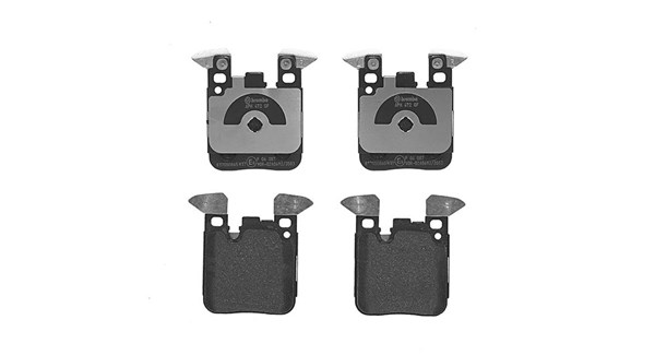 Brake Pad Set, disc brake (363700406087)