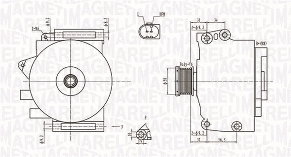 Alternator (063731764010)