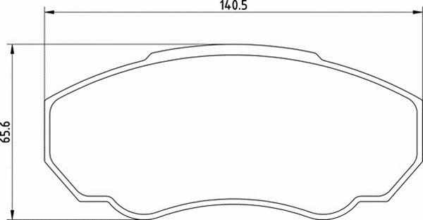 Brake Pad Set, disc brake (363700201354)