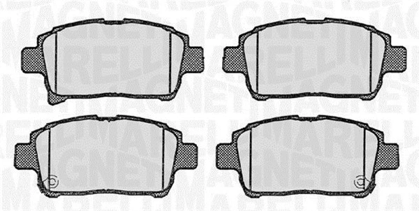 Brake Pad Set, disc brake (363916060592)