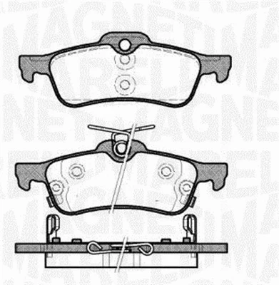 Brake Pad Set, disc brake (363916060631)