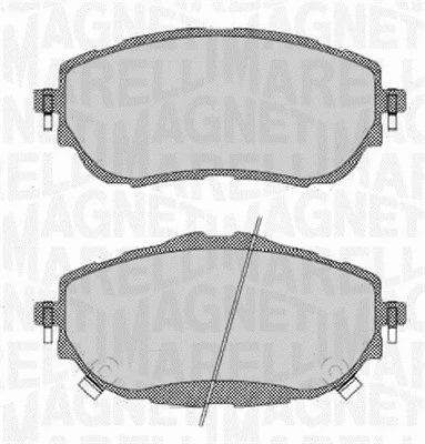 Brake Pad Set, disc brake (363916060708)