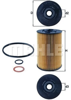 Oil Filter (154096183310)