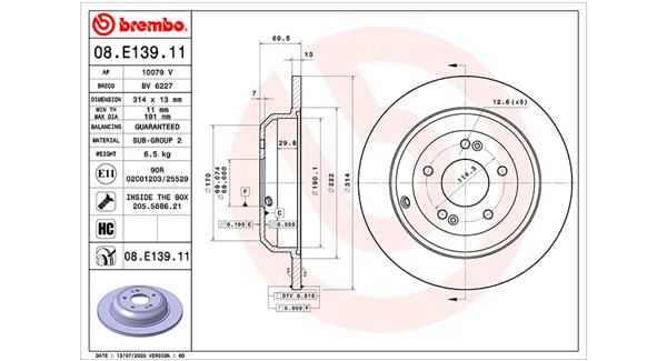 Brake Disc (360406173601)