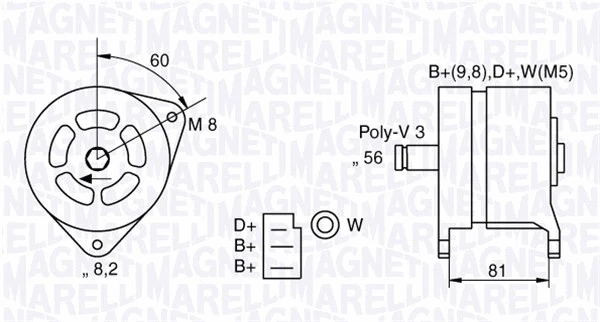 Alternator (063324145010)