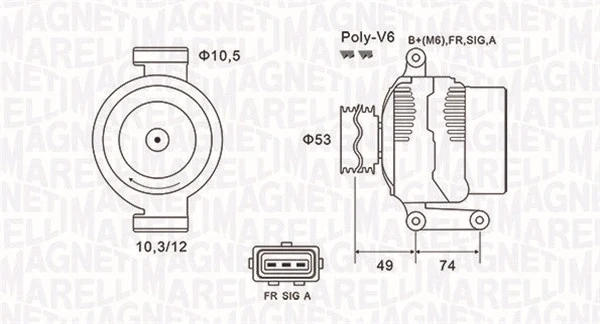 Alternator (063731638010)