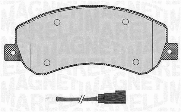 Brake Pad Set, disc brake (363916060272)