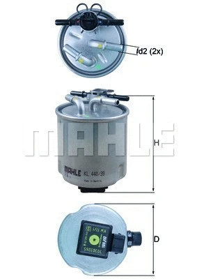 Fuel Filter (154072444442)