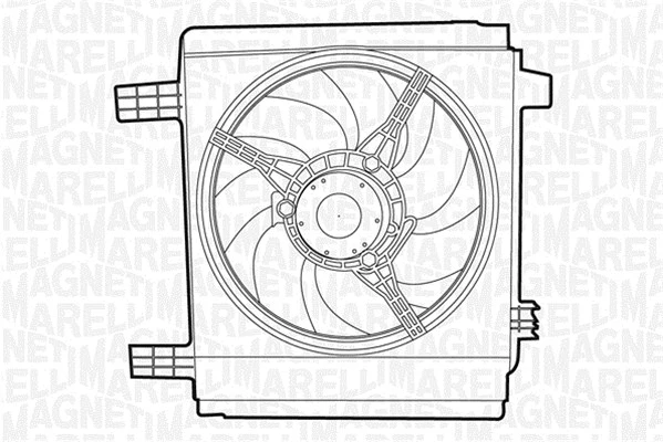 Fan, engine cooling (069422364010)