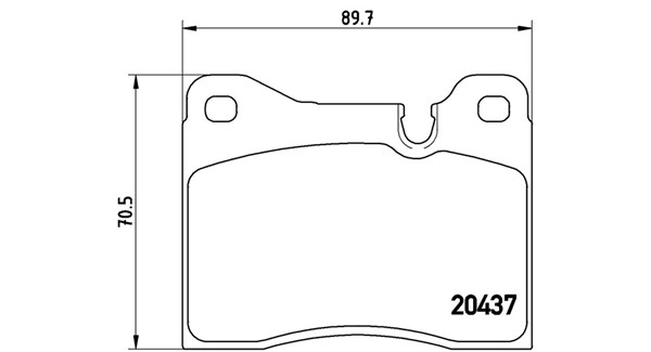 Brake Pad Set, disc brake (363700406003)