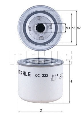 Oil Filter (154086874020)