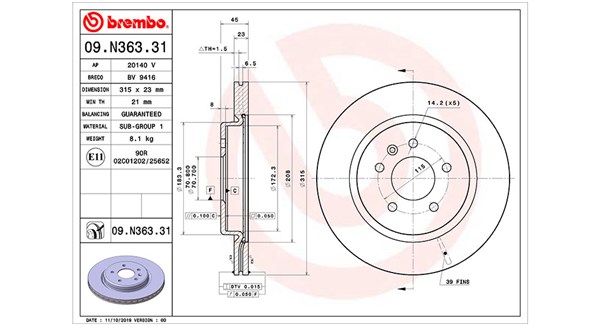 Brake Disc (360406177601)