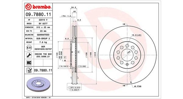 Brake Disc (360406013101)