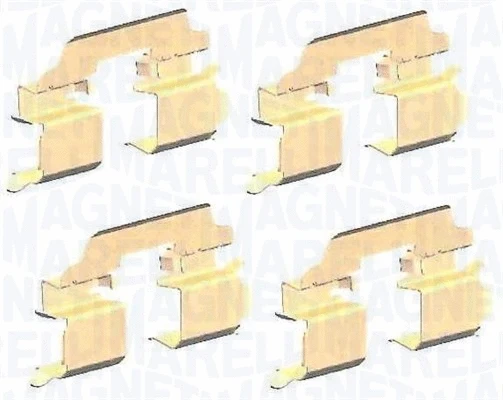 Accessory Kit, disc brake pad (363915110081)