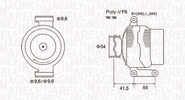 Alternator (063731855010)