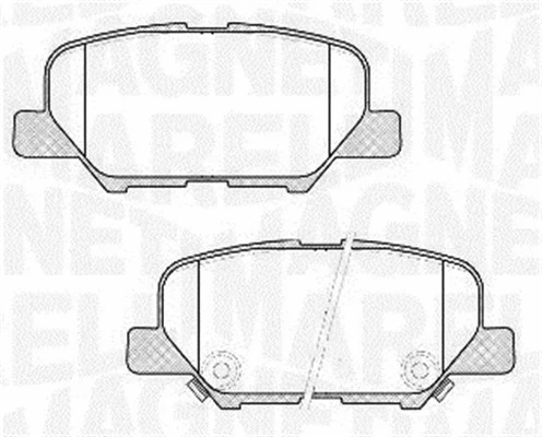 Brake Pad Set, disc brake (363916060678)