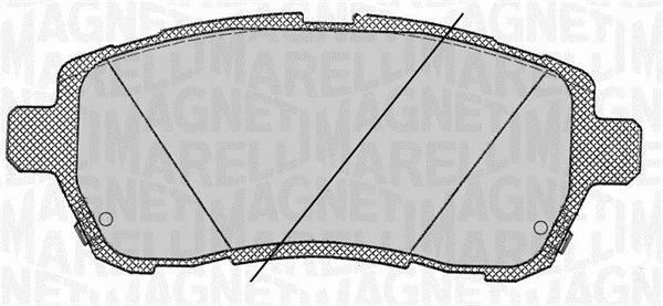 Brake Pad Set, disc brake (363916060818)