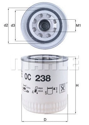 Oil Filter (154087659840)