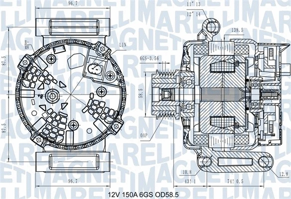 Alternator (063731546110)