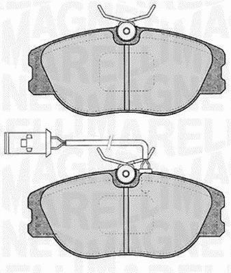 Brake Pad Set, disc brake (363916060117)