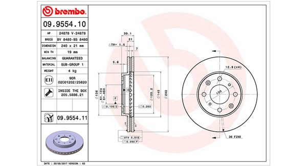 Brake Disc (360406028200)