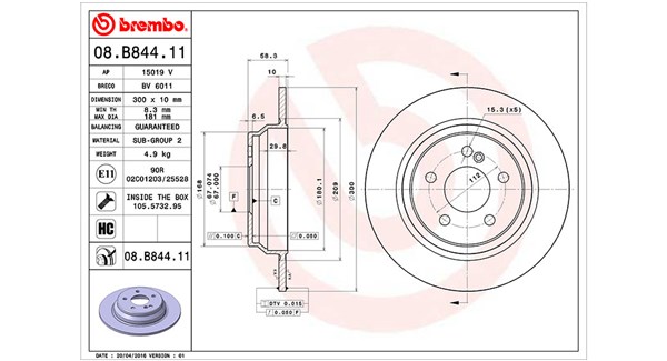 Brake Disc (360406116401)