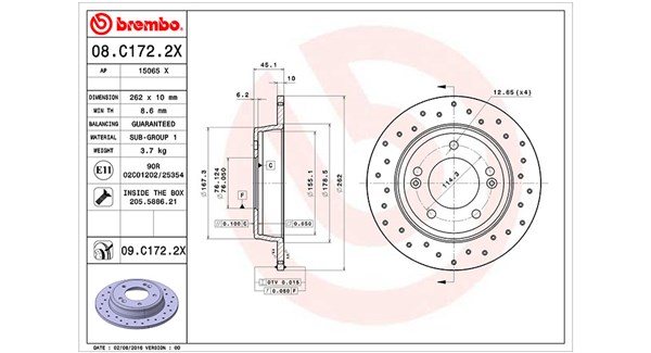 Brake Disc (360406136002)