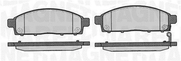 Brake Pad Set, disc brake (363916060337)