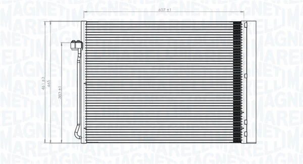 Condenser, air conditioning (350203795000)
