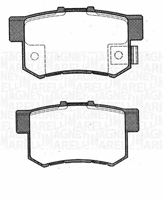 Brake Pad Set, disc brake (363916060461)