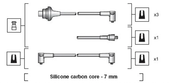Ignition Cable Kit (941318111009)