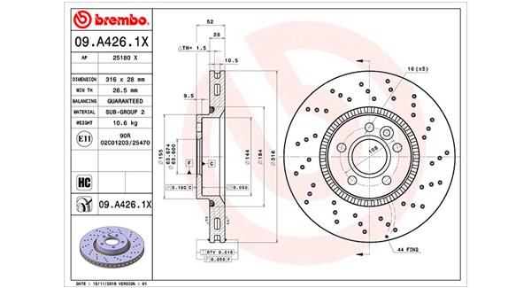 Brake Disc (360406077302)