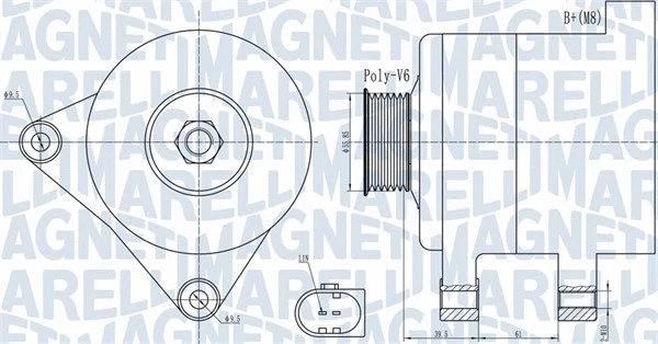 Alternator (063732011010)