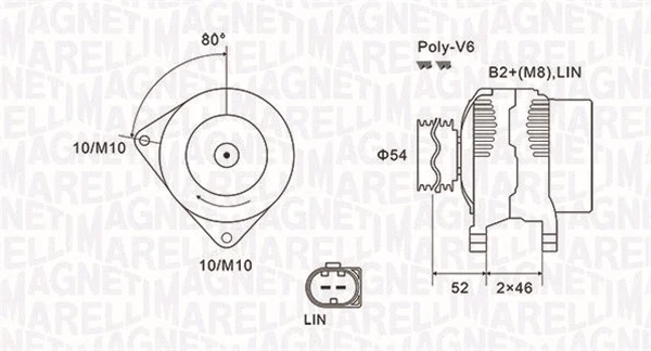 Alternator (063731970010)