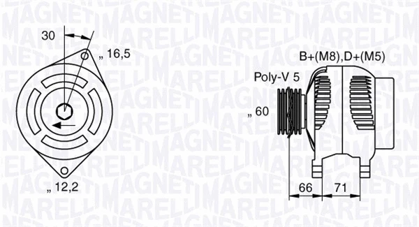 Alternator (063533250580)