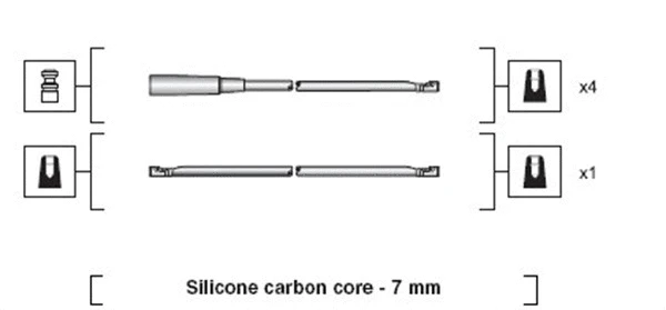 Ignition Cable Kit (941318111052)