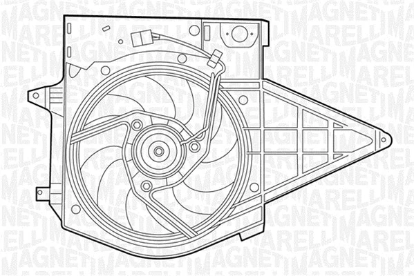 Fan, engine cooling (069422392010)