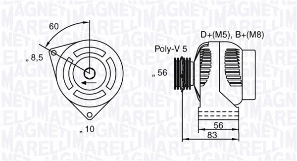 Alternator (063341740010)