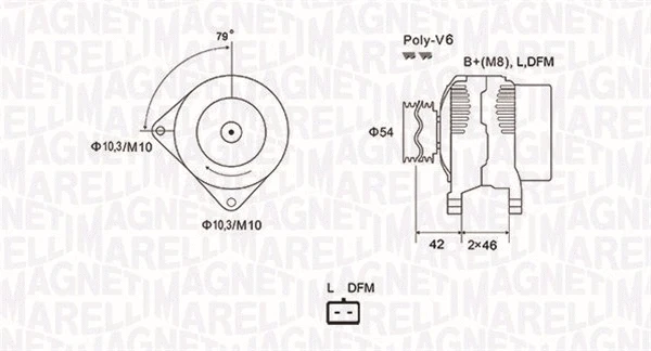 Alternator (063731850010)